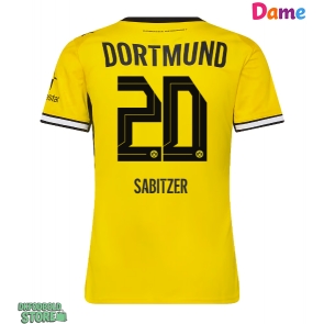 Borussia Dortmund Marcel Sabitzer #20 Replika Hjemmebanetrøje Dame 2026-27 Kortærmet